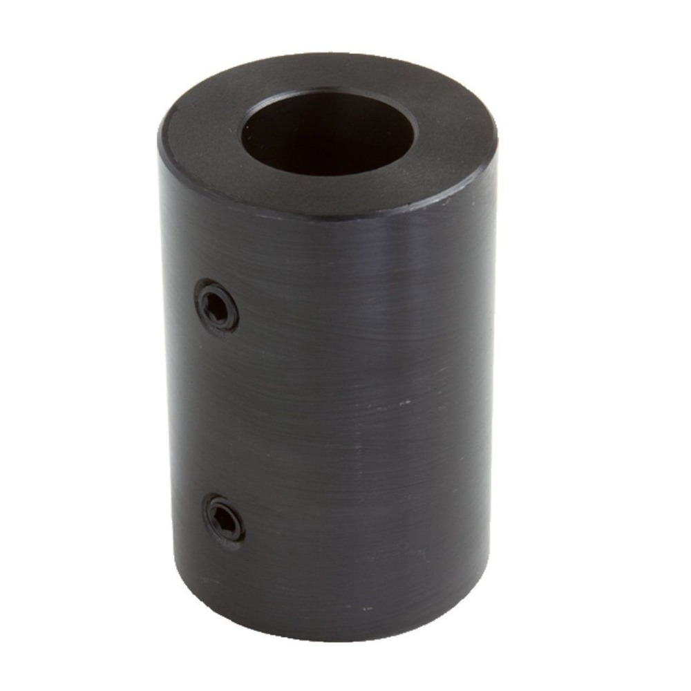 Climax RC-087 Black Oxide Mild Steel Rigid Coupling 7/8" Bore 1-3/4" OD 2" L
